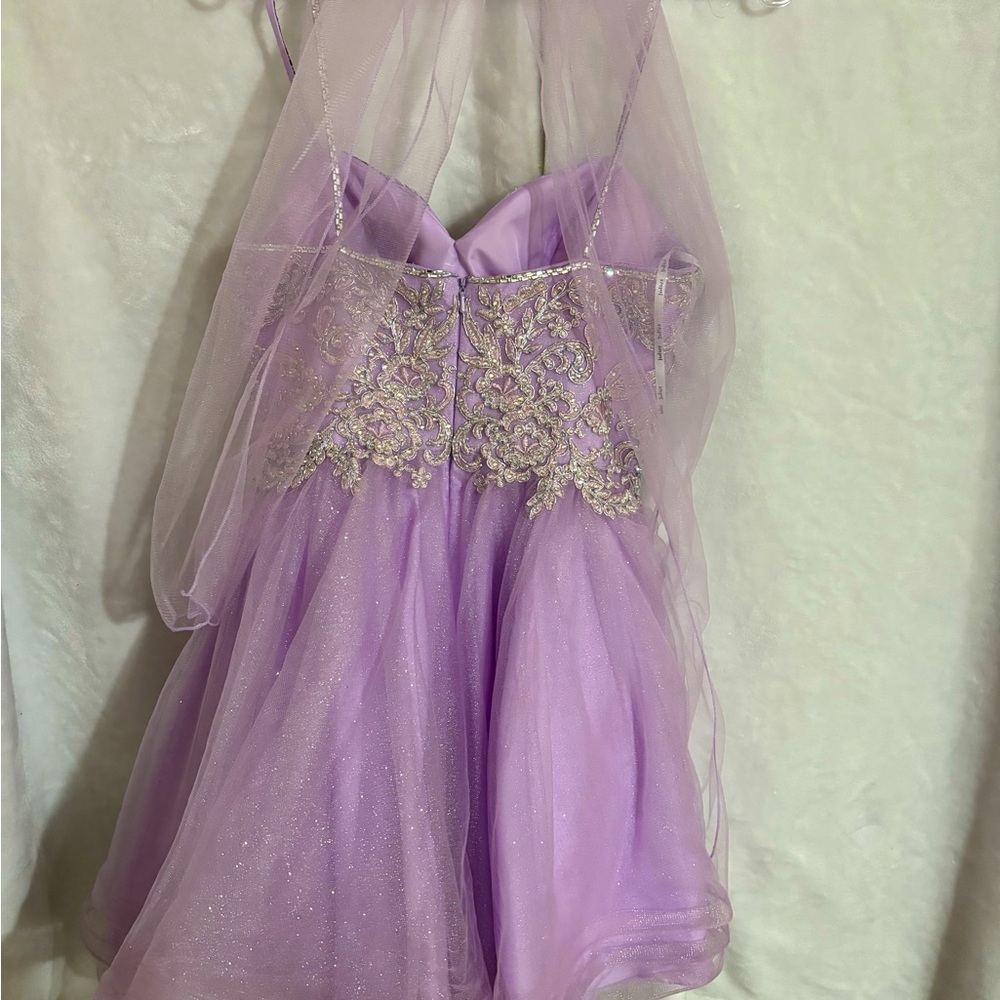 New purple with tags new pretty dress